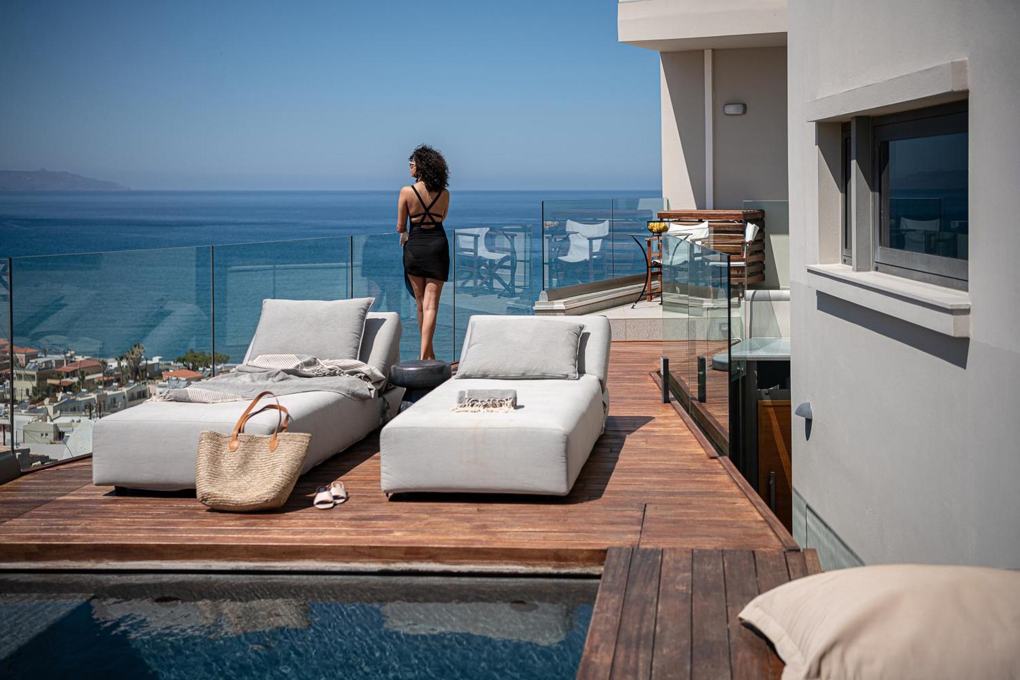 Alectrona Living Crete, Rocsea Luxury Apartment Platanés Dış mekan fotoğraf