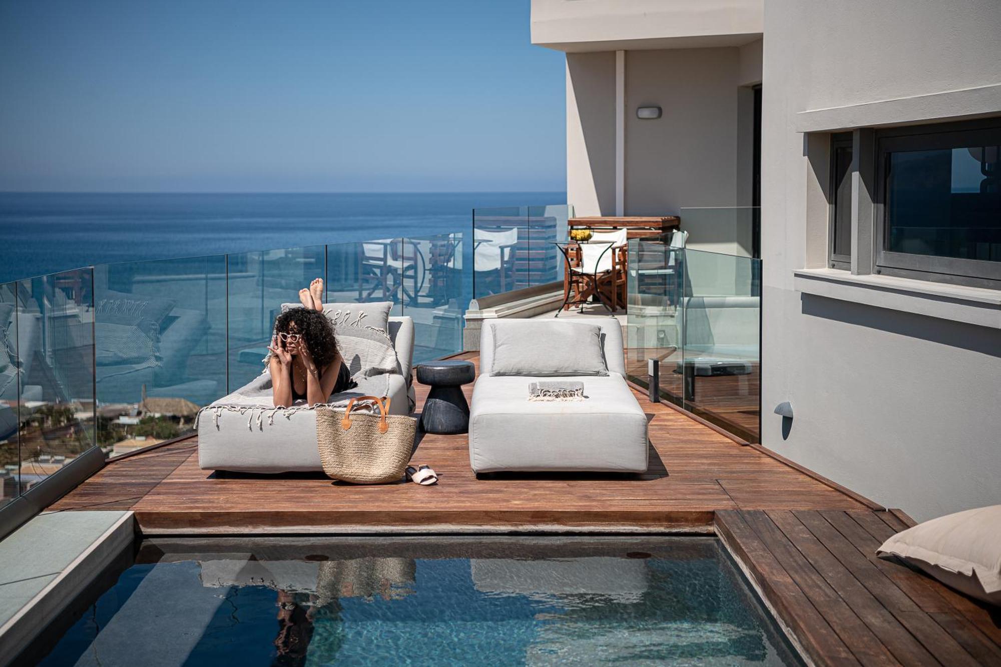 Alectrona Living Crete, Rocsea Luxury Apartment Platanés Dış mekan fotoğraf