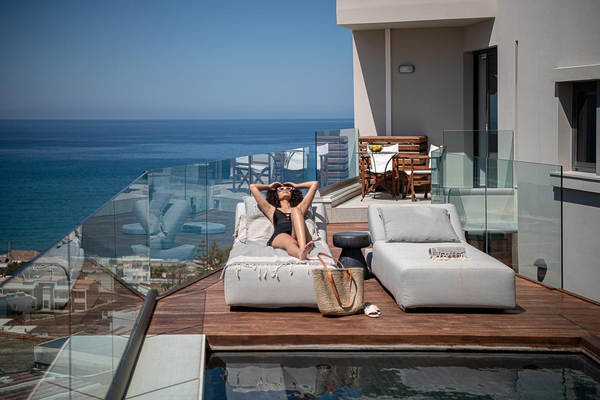 Alectrona Living Crete, Rocsea Luxury Apartment Platanés Dış mekan fotoğraf